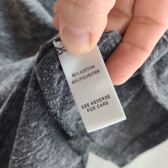 Fitz + Eddie Short Sleeve Tee, Lace Up Shoulders, Medium - Picture 8 of 12